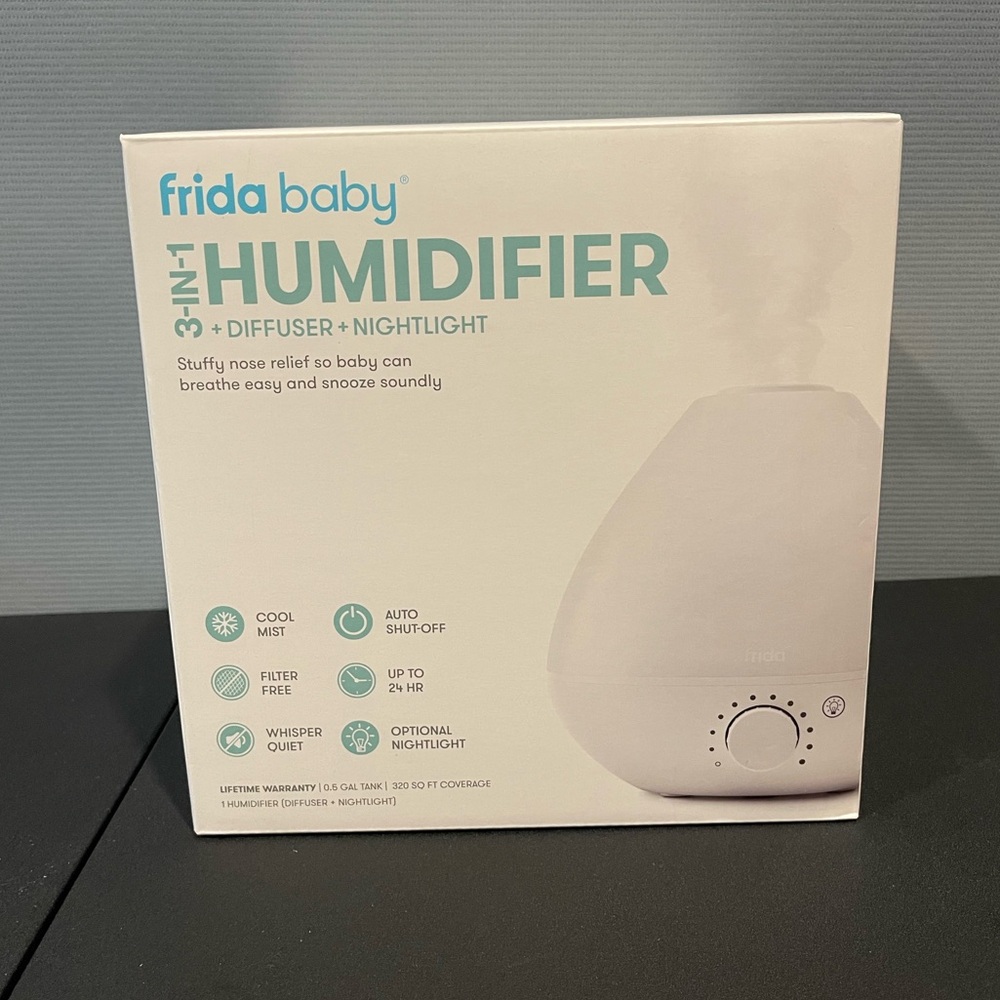 Frida Baby 3-in-1 Humidifier with Diffuser and Nightlight